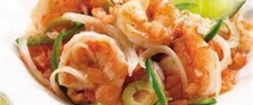 Shrimp Veracruzana 