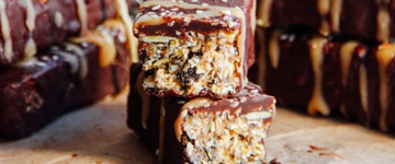 Raw Vegan Mint Chocolate Power Bars