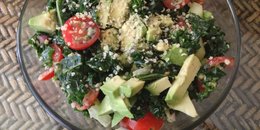 Herbal Kale Salad (vegan keto)