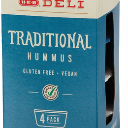 H‑E‑B Deli Snack Pack - Traditional Hummus
