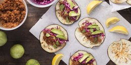 Raw Vegan Eggplant Tacos