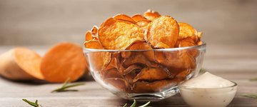 Microwave Veggie Chips - Sour Cream and Onion