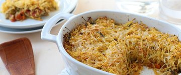 Turkey and Spaghetti Squash Shepherd's Pie