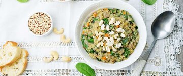 Quinoa Salad with Mixed Veggies