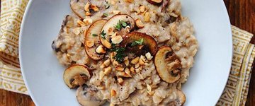 Creamy Mushroom Ris-oat-to