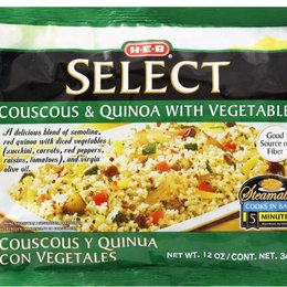 H-E-B Frozen couscous, quinoa and vegetables