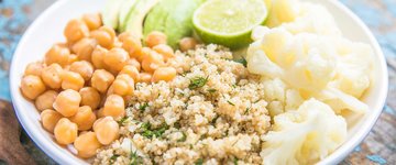 Roasted Cauliflower Buddha Bowl