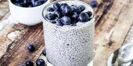 Blueberry Chia Seed Breakfast Bowl