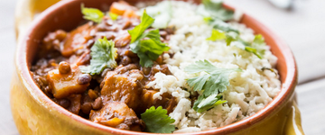 Vegetable & Lentil Curry with Cauliflower Rice