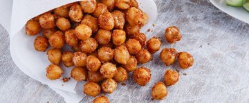 Sweet and Salty Roasted Chickpeas