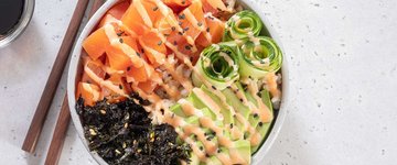 Salmon Sushi Bowls