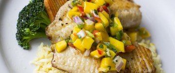 EASY Pineapple Salsa Cat Fish Fillets