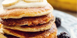 Light & Fluffy Banana Protein Pancakes