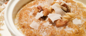 Pumpkin Quinoa Porridge ( Low FODMAP Variation )
