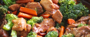 Teriyaki Chicken with Vegetables 