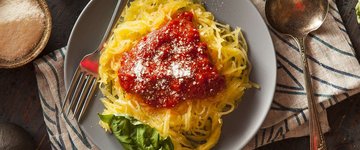 Tomato Basil Spaghetti Squash