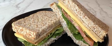Tofurkey Avocado Sandwich