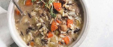 Wild Rice and Mushroom Soup Recipe