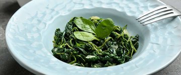 Quick Sautéed Lemon Spinach