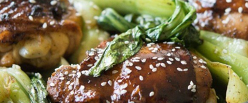 (AIP) Chicken Teriyaki Stir Fry with Bok Choy