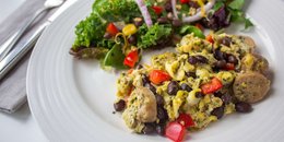 Turkey Sausage Egg Scramble
