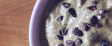 Frozen Squash Cream Bowl