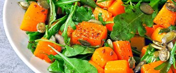 Arugula Roasted Squash Salad