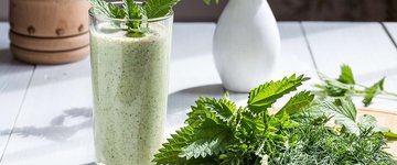 Tropical, Stinging Nettle Smoothie