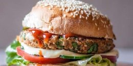 Low FODMAP Veggie Burger