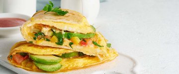 Avocado Breakfast Pita