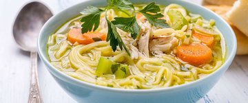 Chunky Vegetable Miso Noodle Soup
