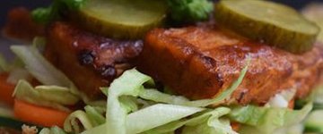 Tempeh Sandwich (Gluten-free, dairy-free, vegan)