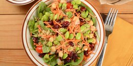 Simple Quinoa Salad With Carrots & Sesame