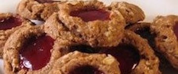 Thumbprint Peanut Butter Dog Treats