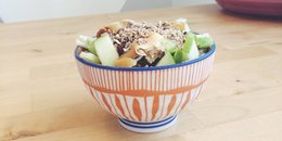 Apple, Coconut, Granola Snack Bowl