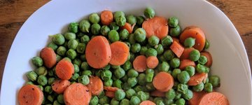 PEAS AND CARROTS