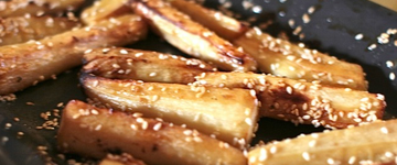 Honey Roasted Parsnips