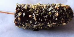 Frozen Chocolate Covered Bananas