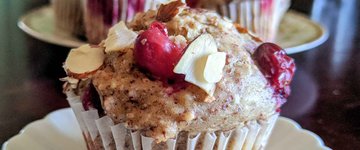 Cranberry Almond Muffins