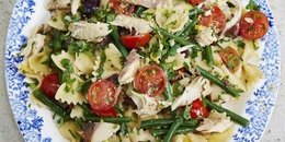 Mackerel pasta salad