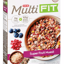 H‑E‑B MultiFIT Super Fruit Muesli