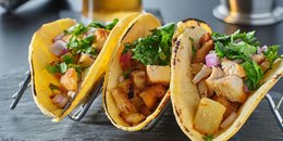 Pineapple Salsa Chicken Tacos