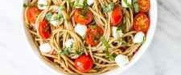 Low Fodmap Caprese Pasta Salad