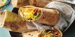 Sweet Potato and Black Bean Burritos