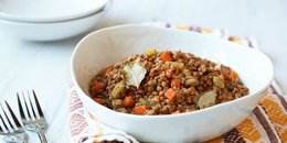 Braised Lentils