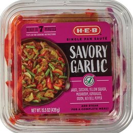 H‑E‑B Savory Garlic Skillet Saute