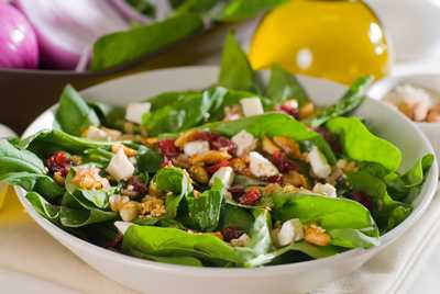 Spinach with Garbanzo Beans