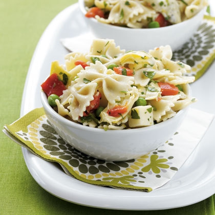 Farfalle with Prosciutto and Mushrooms