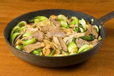 Stir-Fried Beef and Mung Beans
