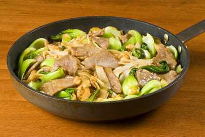 Stir-Fried Beef and Mung Beans ( Copy )